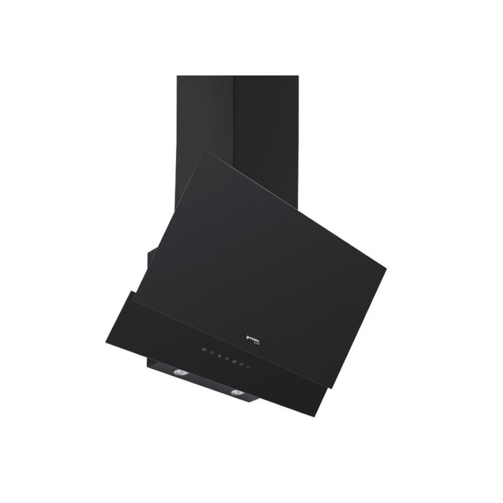 Pyramis Livelo Απορροφητήρας Καμινάδα 90cm Μαύρος