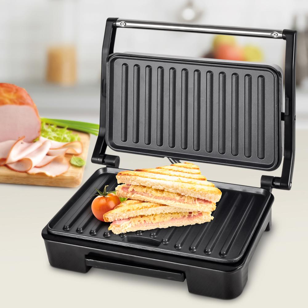 Muhler MHT-889S Τοστιέρα Γκριλιέρα 850W Γκρι