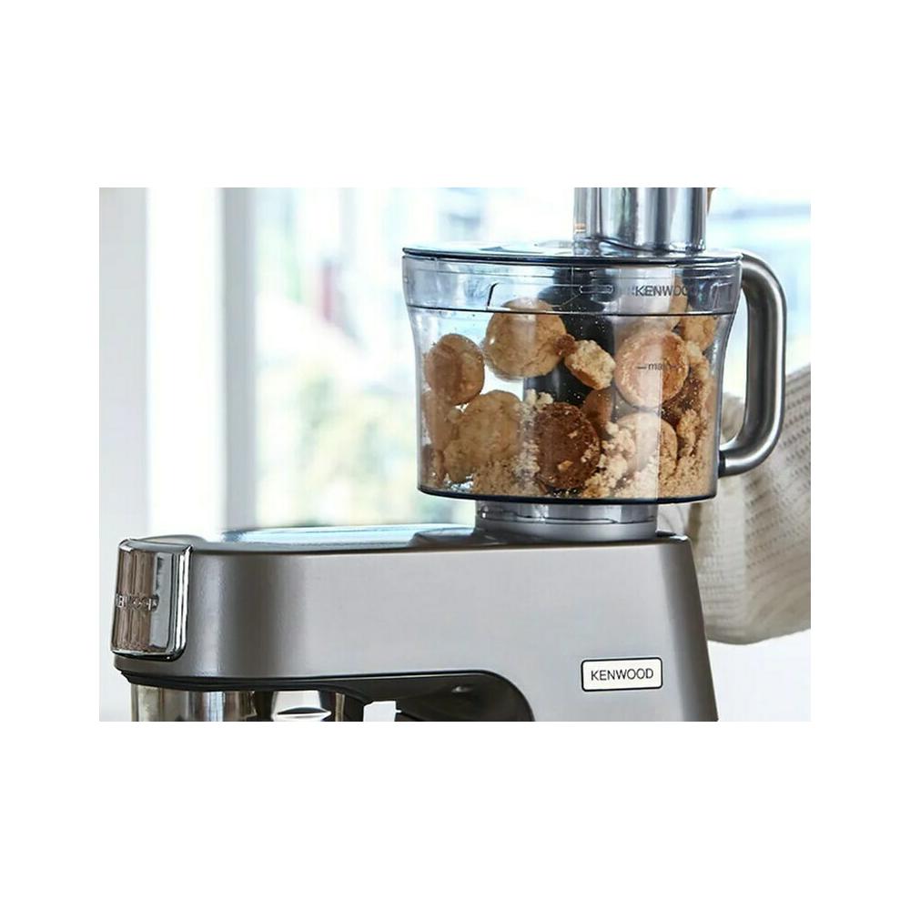 Kenwood Titanium Chef Patissier XL KWL90.124SI Κουζινομηχανή 1400W με Ανοξείδωτο Κάδο 7lt