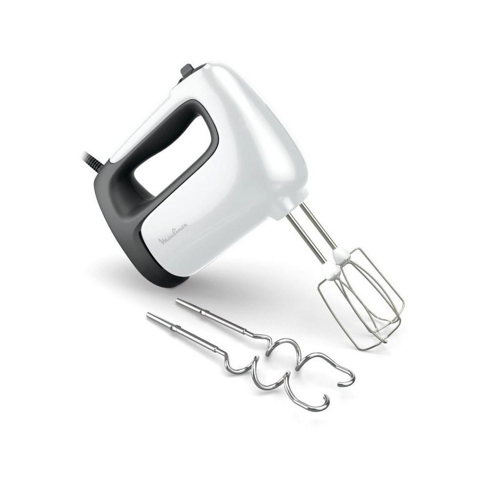 Moulinex HM4641 Μίξερ με Πλαστικό Κάδο 2.5lt Λευκό 500W