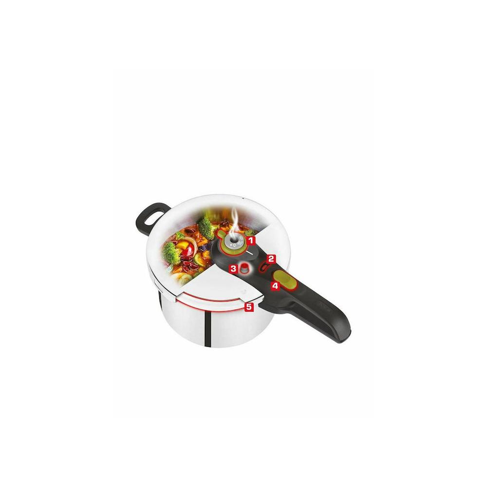 Tefal Secure 5 Neo Χύτρα Ταχύτητας 7lt
