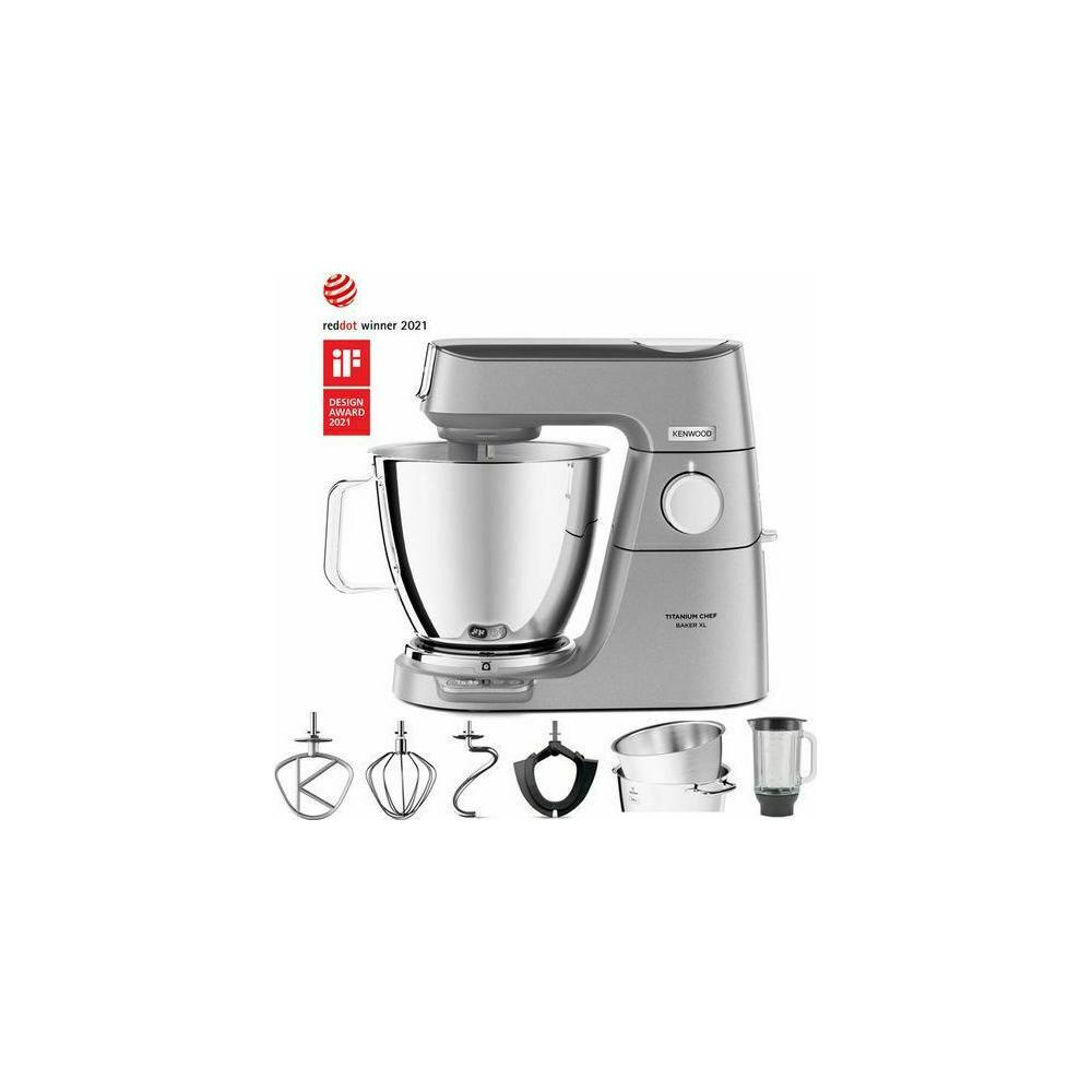 Kenwood Titanium Chef Baker XL Κουζινομηχανή 1200W με Ανοξείδωτο Κάδο 7lt