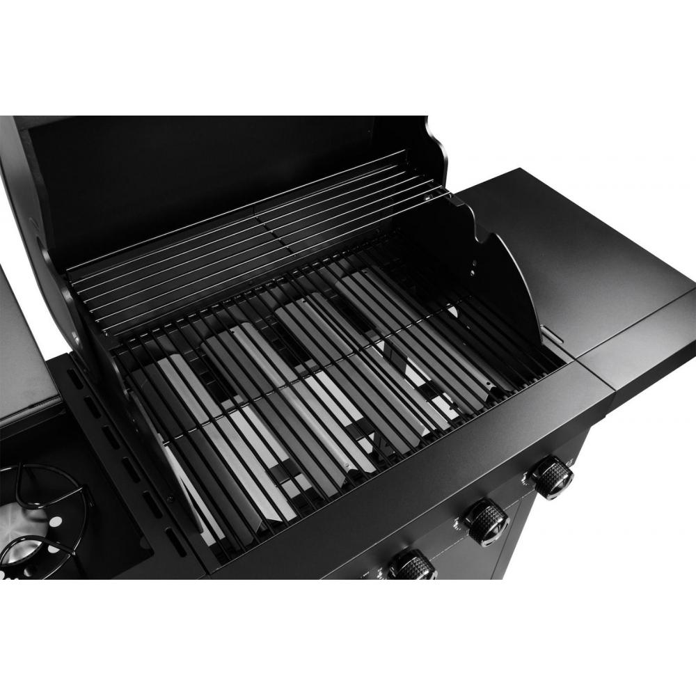 Teesa 5000 Ψησταριά Υγραερίου Σχάρας 59x40εκ. με 5 Εστίες 12kW και Πλαϊνό Μάτι