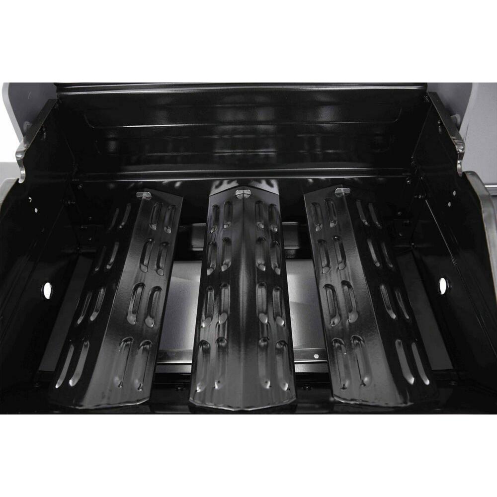 Thermogatz Gs Grill View Ψησταριά Υγραερίου Μαντεμένιας Σχάρας 60x42εκ. με 4 Εστίες 11.5kW και Πλαϊνό Μάτι