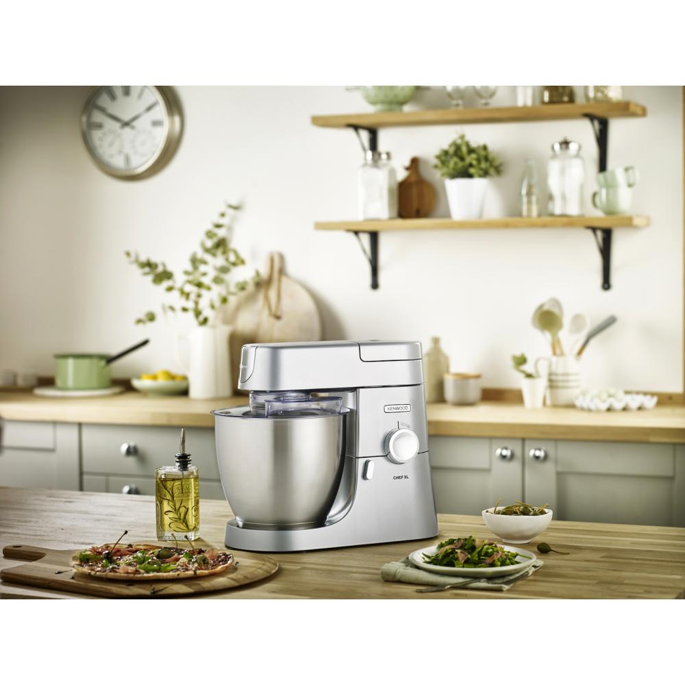 Kenwood Chef XL KVL4110S Κουζινομηχανή 1200W με Ανοξείδωτο Κάδο 6.7lt
