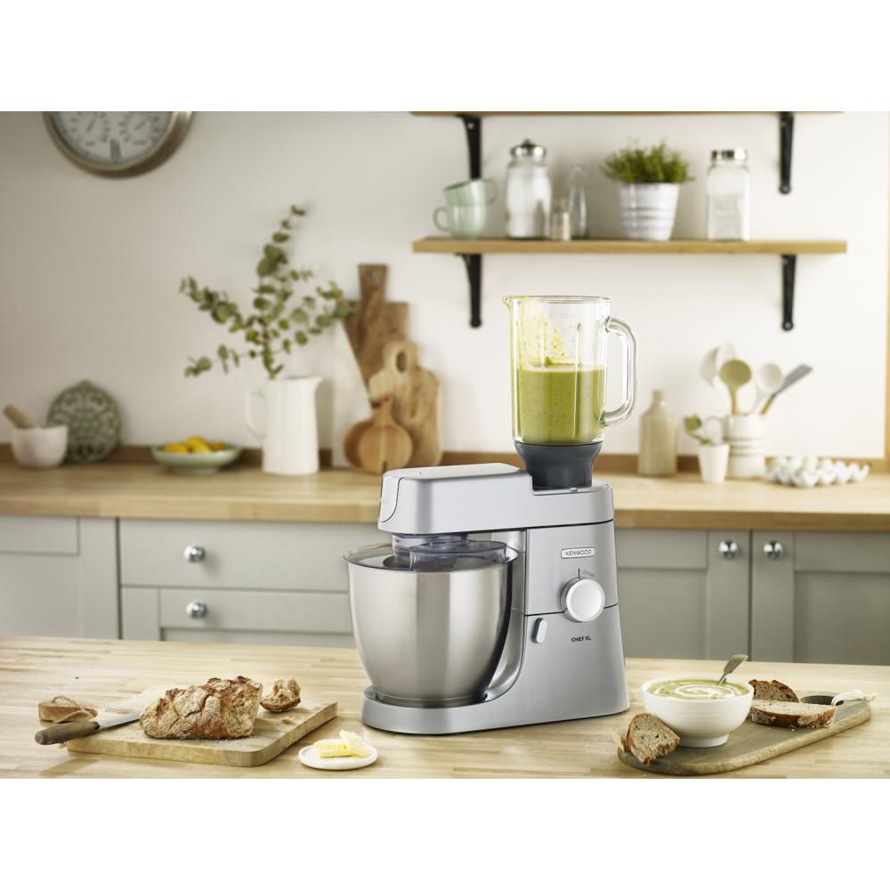 Kenwood Chef XL KVL4110S Κουζινομηχανή 1200W με Ανοξείδωτο Κάδο 6.7lt