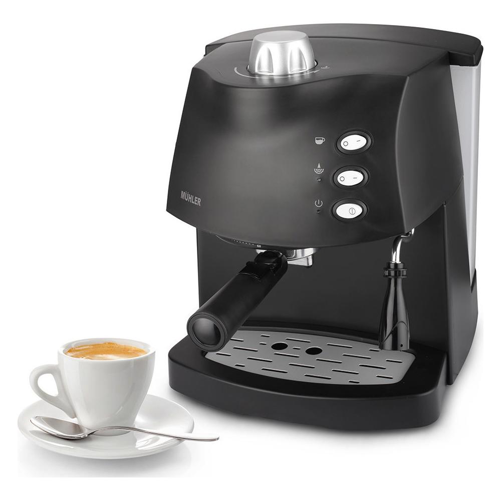 Muhler MCM-1583 Μηχανή Espresso 850W Πίεσης 15bar Μαύρη