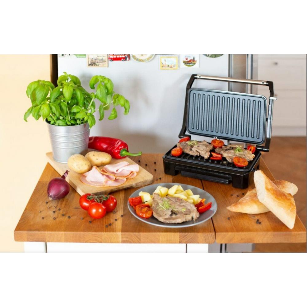 Muhler MHT-889S Τοστιέρα Γκριλιέρα 850W Γκρι