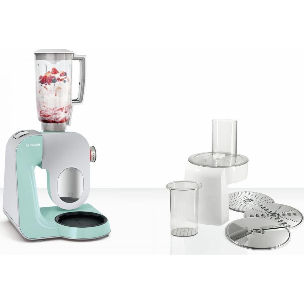 Bosch MUM58020 Κουζινομηχανή 1000W με Ανοξείδωτο Κάδο 3.9lt