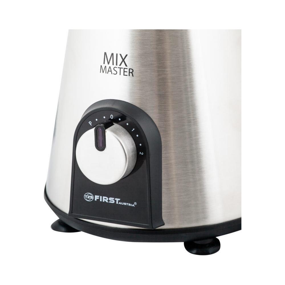 First Austria FA-5241-3 Blender Multi Cutter with Glass Jug 1.5lt 1000Watt Inox