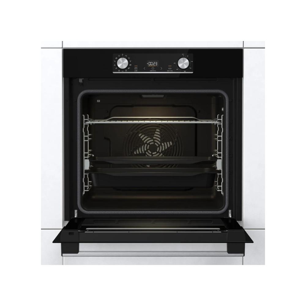 Gorenje BPSX6737E13BG Φούρνος άνω Πάγκου 77lt χωρίς Εστίες Π59.5εκ. Μαύρος