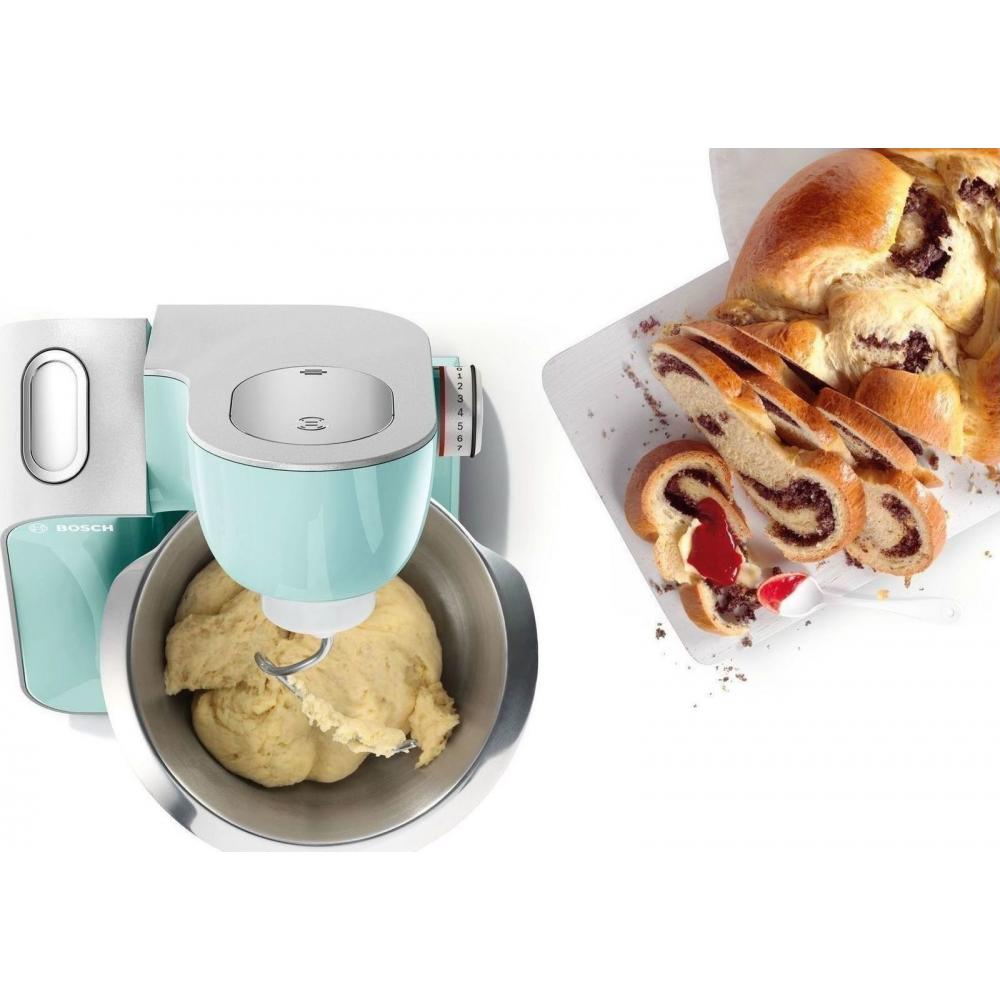 Bosch MUM58020 Κουζινομηχανή 1000W με Ανοξείδωτο Κάδο 3.9lt