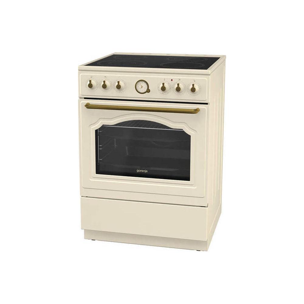 Gorenje ECS6250CLI Κουζίνα 71lt με Κεραμικές Εστίες Π60εκ. Μπεζ