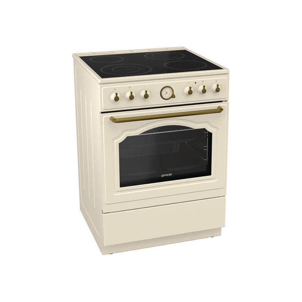 Gorenje ECS6250CLI Κουζίνα 71lt με Κεραμικές Εστίες Π60εκ. Μπεζ