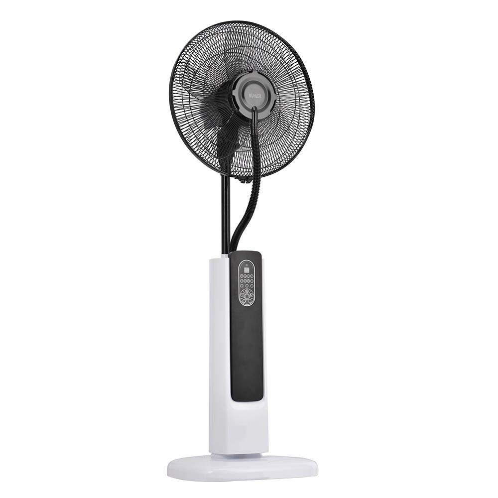 Muhler MF-1679RC Ανεμιστήρας Υδρονέφωσης 75W Διαμέτρου 40.64cm με Τηλεχειριστήριο
