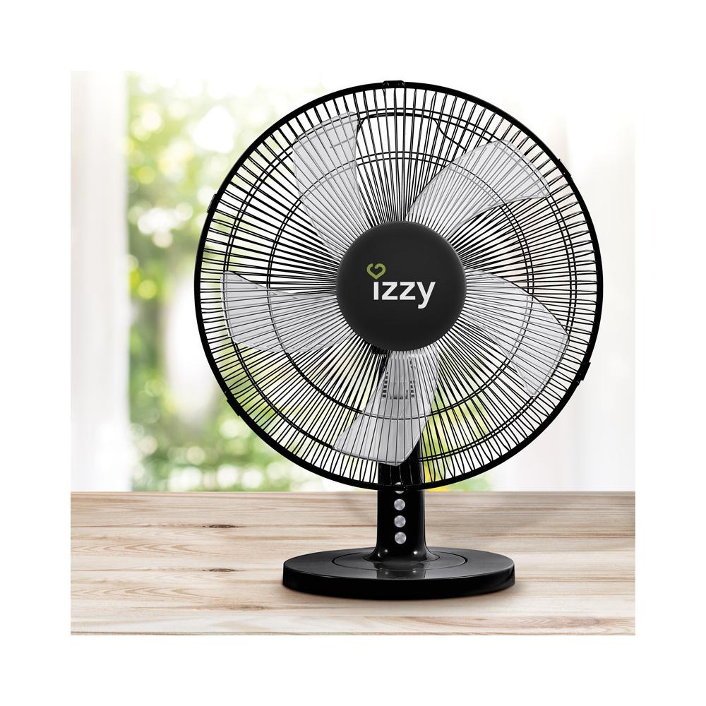 Izzy IZ-9023 Επιτραπέζιος Ανεμιστήρας 50W Διαμέτρου 40cm Black