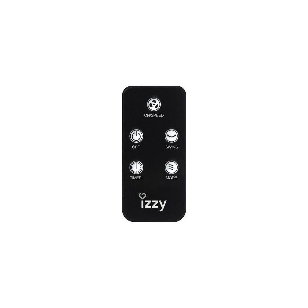 Izzy IZ-9004 Ανεμιστήρας Ορθοστάτης 70W Διαμέτρου 46cm με Τηλεχειριστήριο