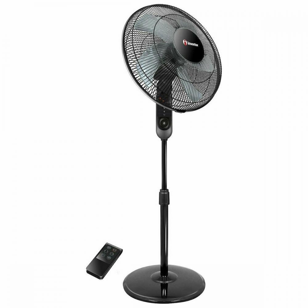 Inventor FS405B Ανεμιστήρας Ορθοστάτης 50W Διαμέτρου 40cm με Τηλεχειριστήριο