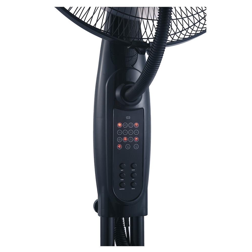 Muhler MF-1609RC Ανεμιστήρας Υδρονέφωσης 75W Διαμέτρου 40.64cm με Τηλεχειριστήριο