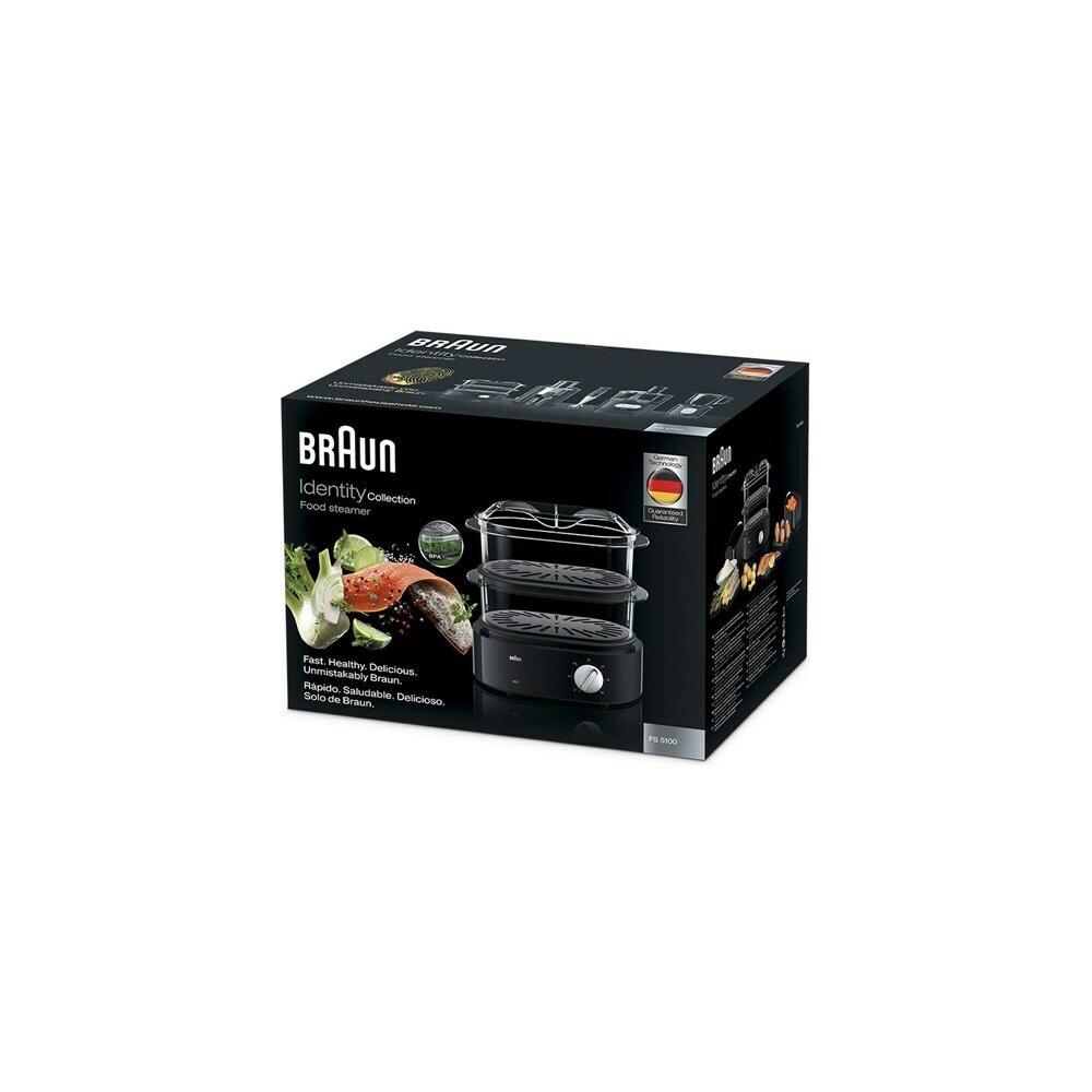 Braun FS 5100B Ατμομάγειρας με 2 Επίπεδα Μαγειρέματος 6.2lt