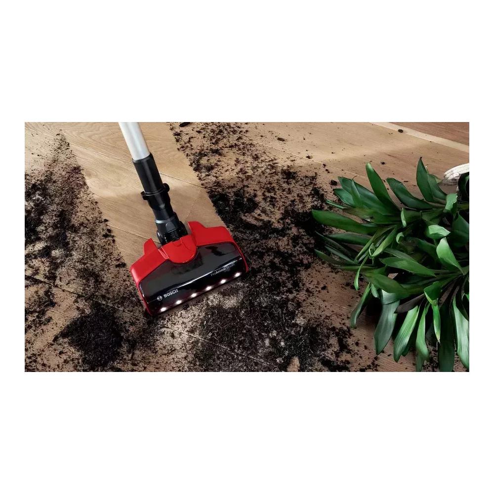 Bosch Unlimited 7 ProAnimal Επαναφορτιζόμενη Σκούπα Stick 18V Red