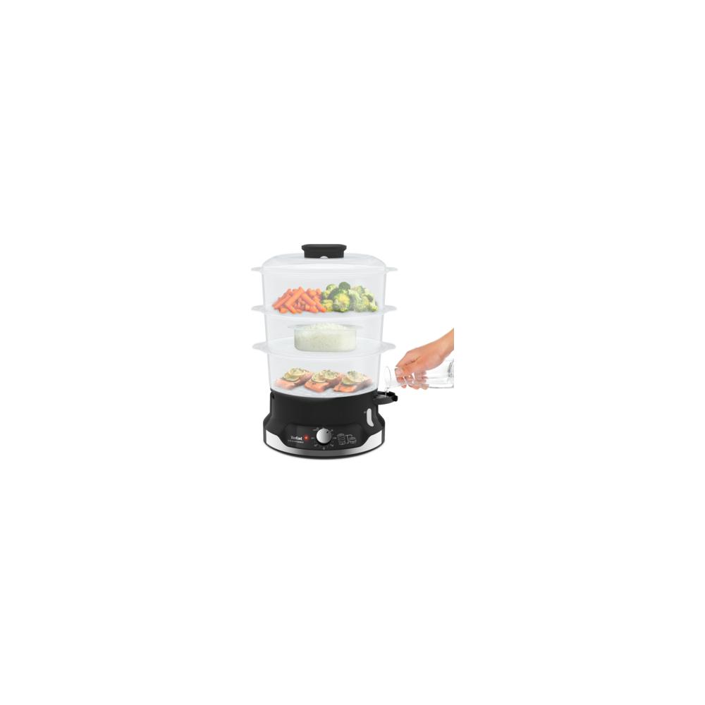 Tefal Ultracompact Ατμομάγειρας με 3 Επίπεδα Μαγειρέματος 9lt