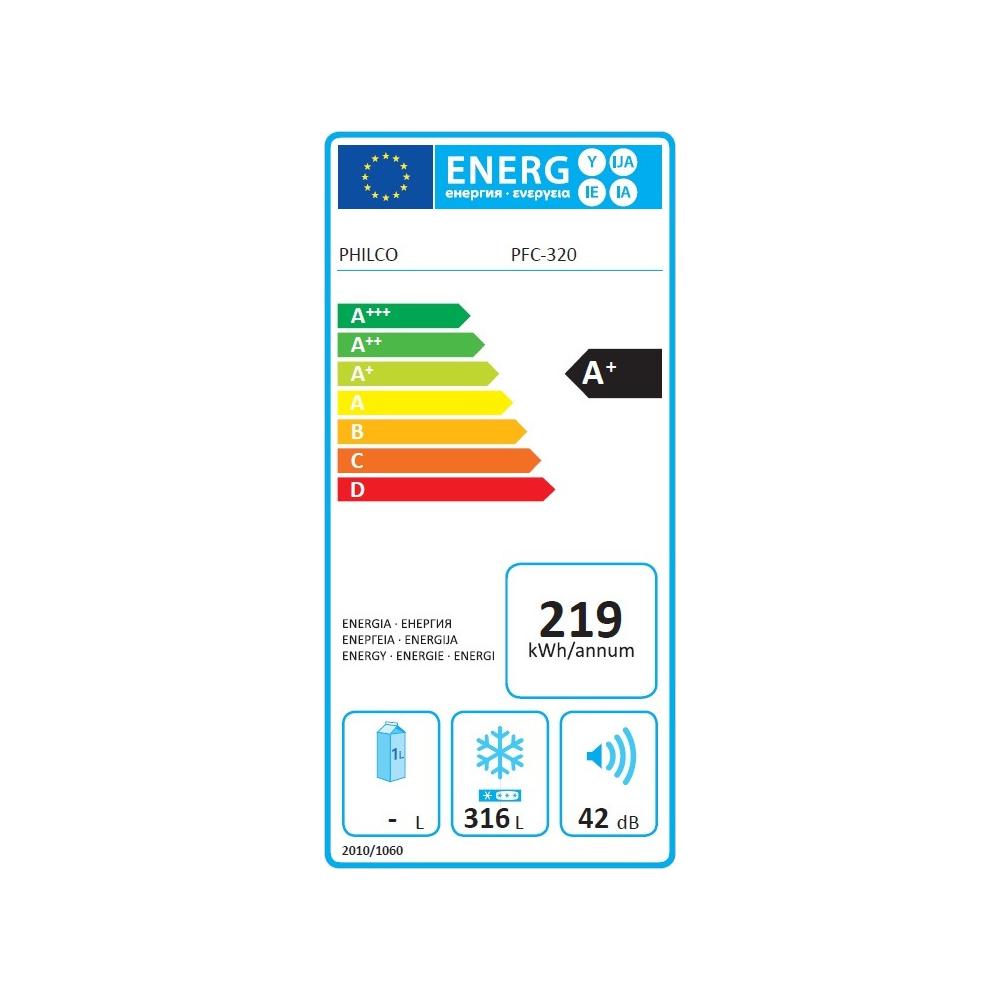 Philco PFC-320 freezer 316lt