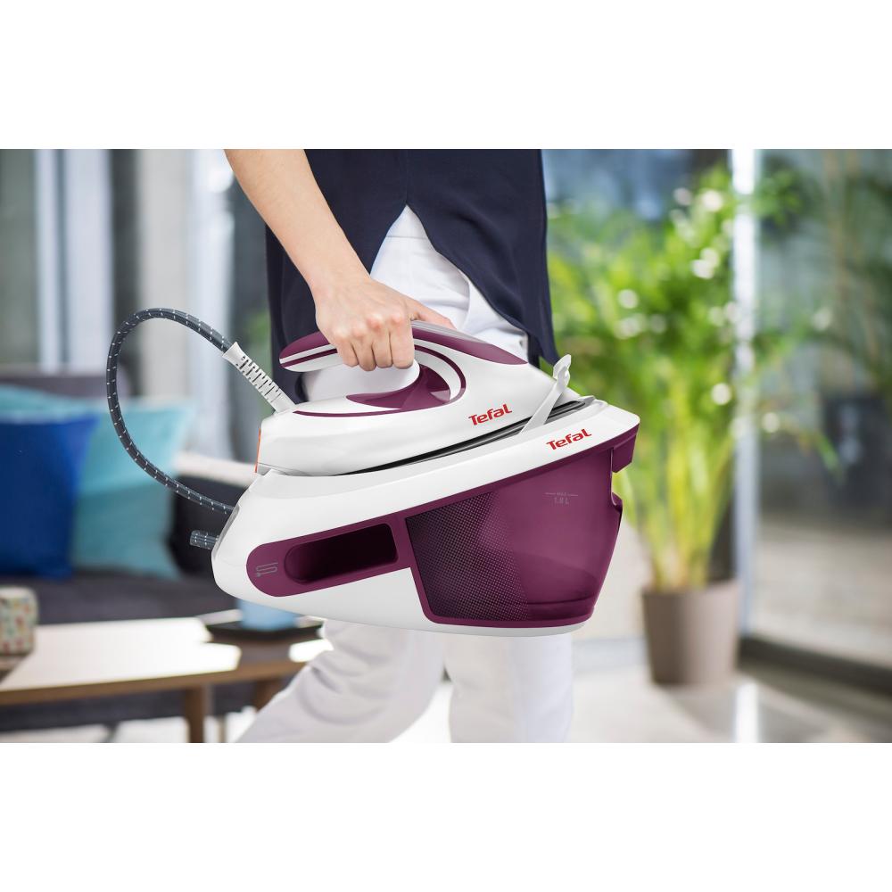 Tefal Express Anti-Calc SV8054 6.5bar Pressure Ironing System with 1.8lt Container
