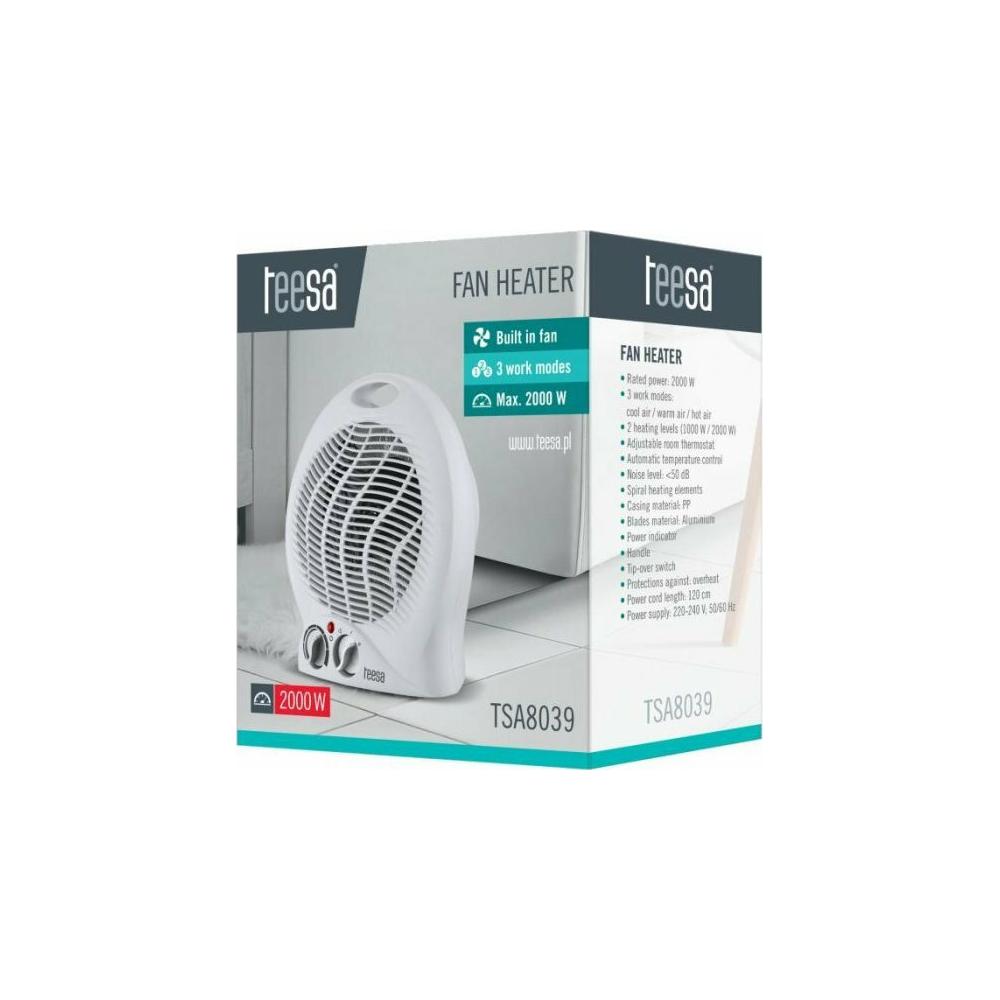 Teesa TSA8039 Floor Air Heater  2000W
