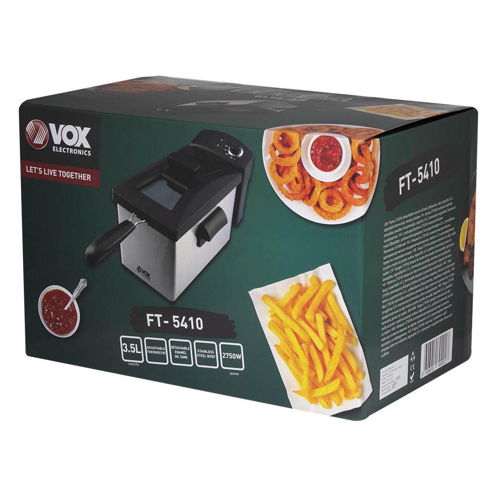 Vox Electronics FT5410 Oil Fryer with Detachable Bucket 3.5lt