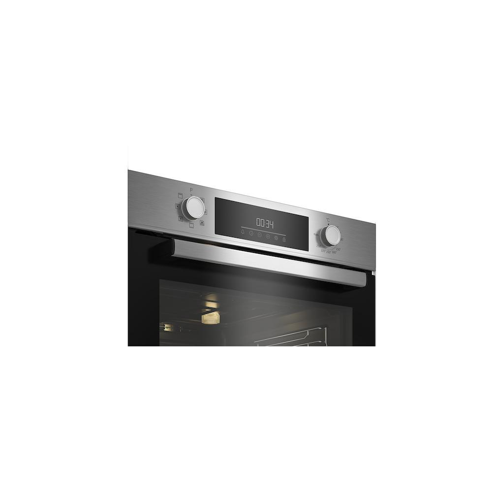 Beko BBIM 12300 XM Φούρνος άνω Πάγκου 72lt χωρίς Εστίες Π59.4εκ. Μαύρος