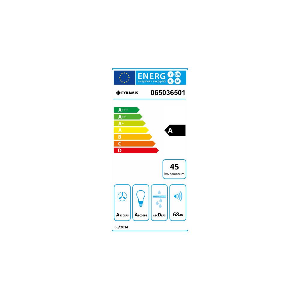 Pyramis Premium Cielo NT Απορροφητήρας Καμινάδα 60cm Inox